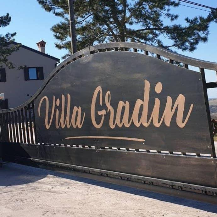 Luxury Villa Gradin Gračišče Exteriör bild