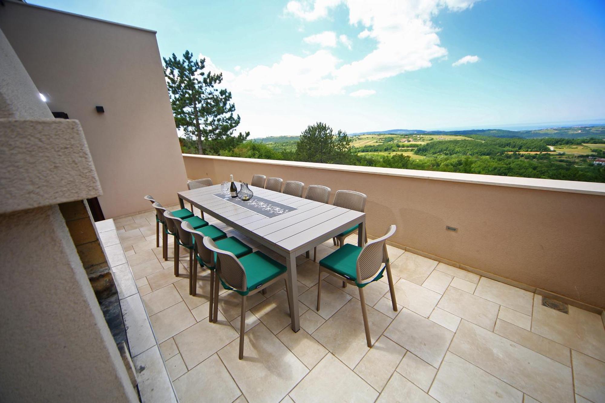 Luxury Villa Gradin Gračišče Exteriör bild