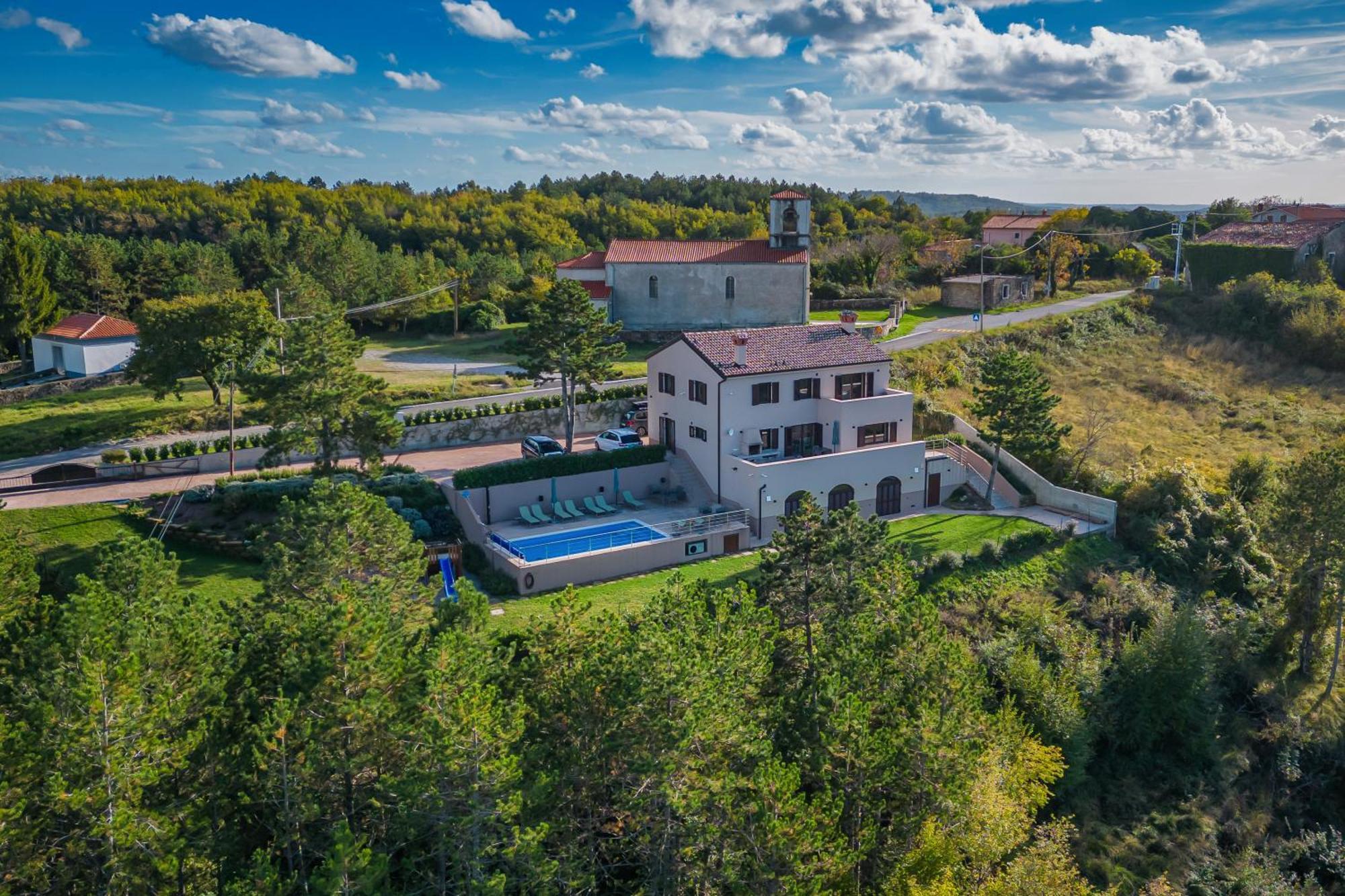 Luxury Villa Gradin Gračišče Exteriör bild