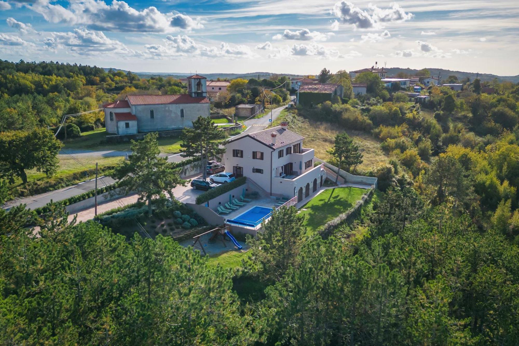 Luxury Villa Gradin Gračišče Exteriör bild