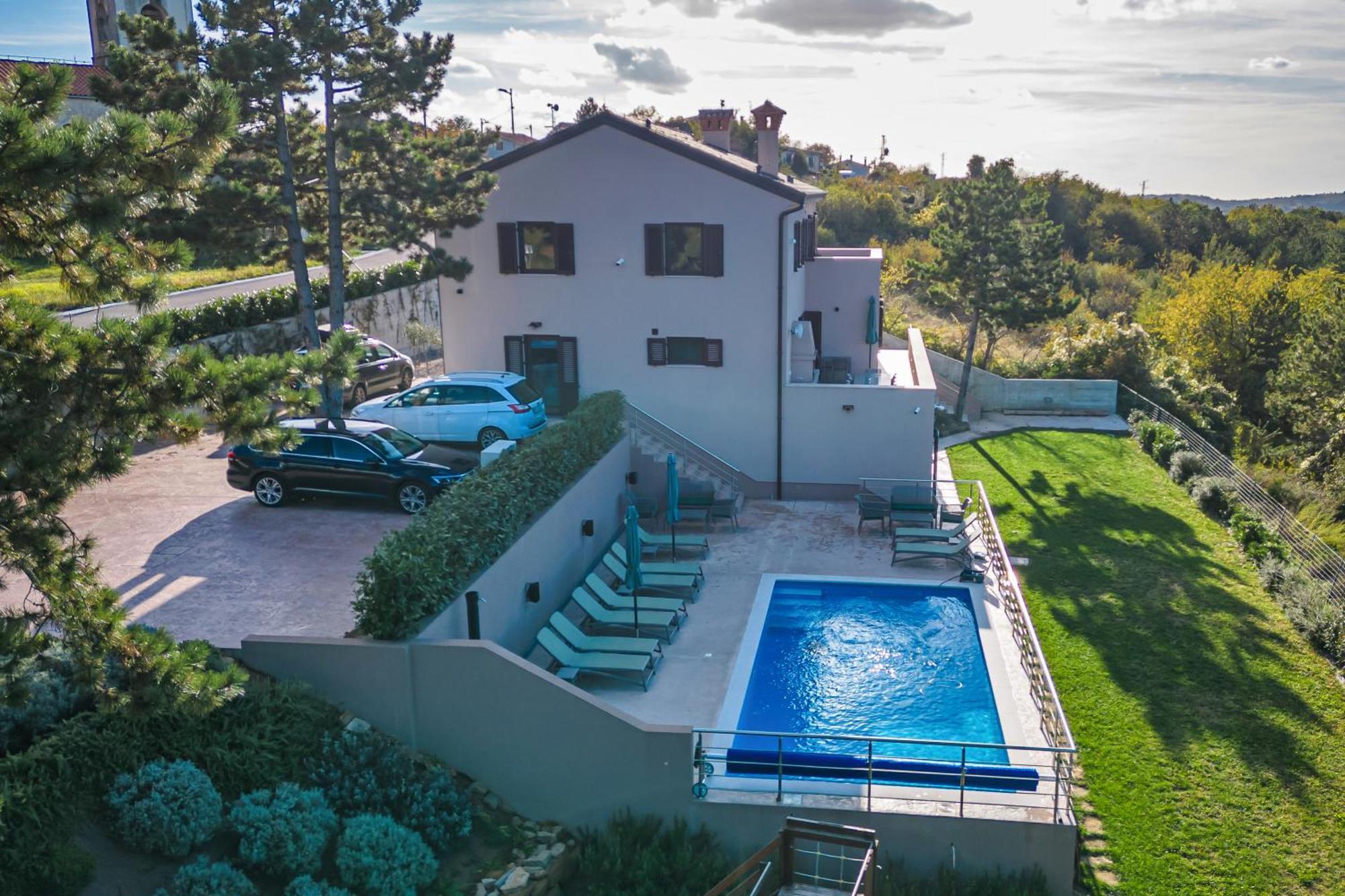 Luxury Villa Gradin Gračišče Exteriör bild